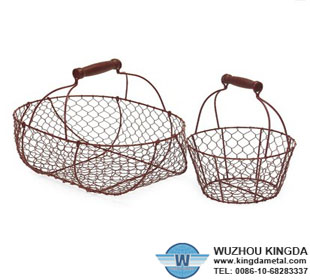 Copper wire basket